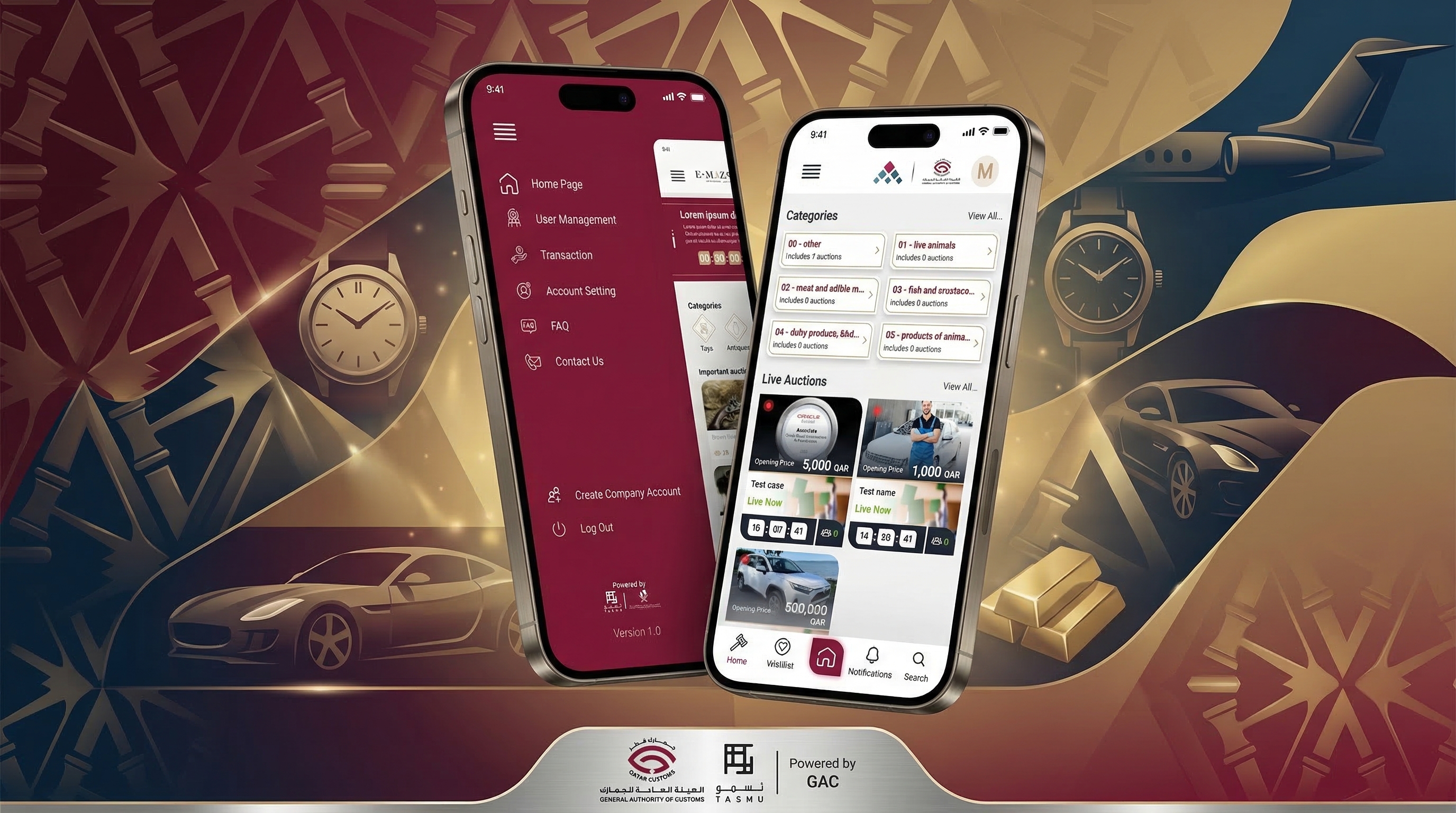 Mazad Al Jomrok project banner