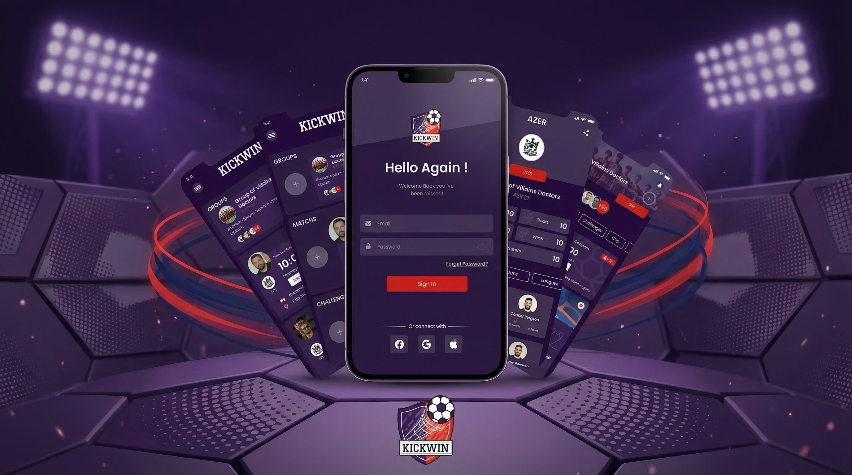 KickWin project banner